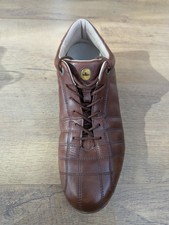 J Shoes Brown Leather Shoes