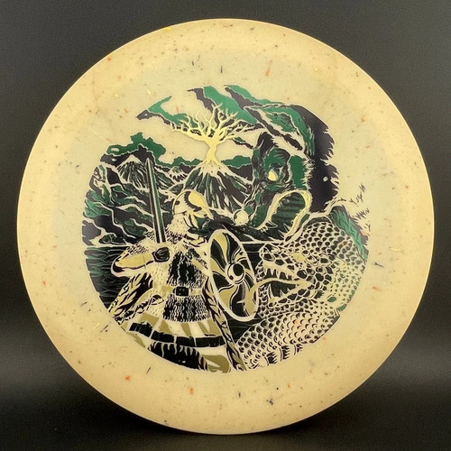 Infinite discs splatter - discs,