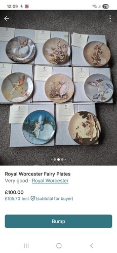 Royal worcester plates - worcester,