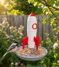 Rocket Bird Feeder 25 cm –