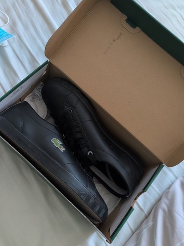 Lacoste trainers black - lacoste,
