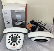 Idect CARRERA Air Plus Twin Retro DECT with Answer Machine Handset