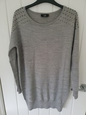 Lovely Ladies Long Grey Jumper