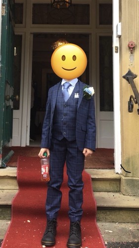 Next boys suit with tie - tie, and