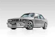 BMW M3 EVO E30 SILVER CAR WALL