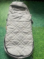 Uppababy Cozy Ganoosh Footmuff Cosytoes In Spencer/ Silver
