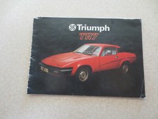 Original 1977 / 1978 Triumph