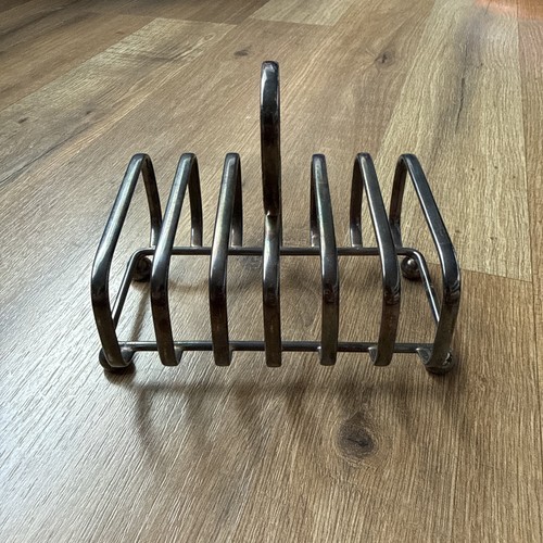 Vintage silver plated toast - vintage,