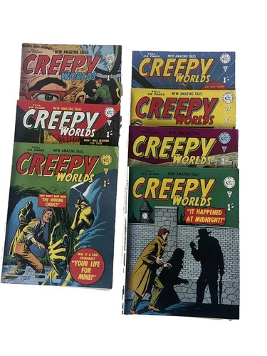 Creepy worlds 10 - #8, #9