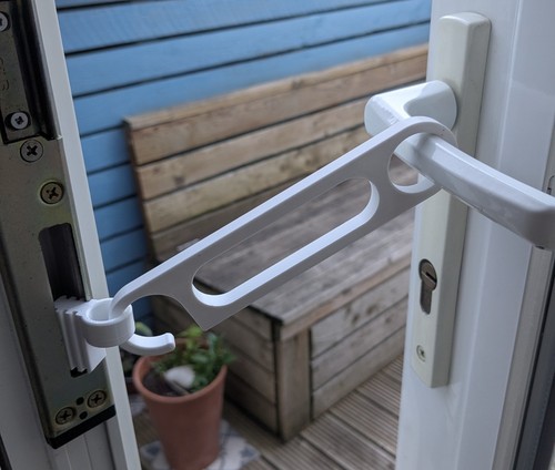 Patio french door - door, pet