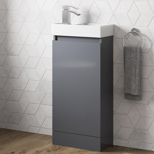 Gloss grey floor standing - gloss,