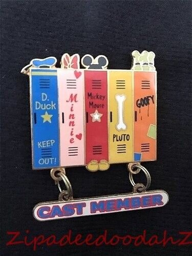 Old disney pin - wdw, cast