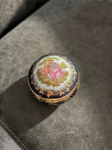 Limoges france trinket pot - trinket,