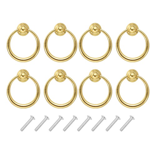 Set round ring drawer pulls - 8,