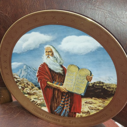 Moses receives the ten - moses,