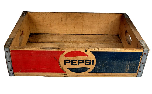 Pepsi cola wooden - pepsi, crate