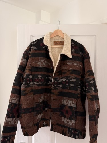 Wrangler sherpa jacket aztec - wrangler,