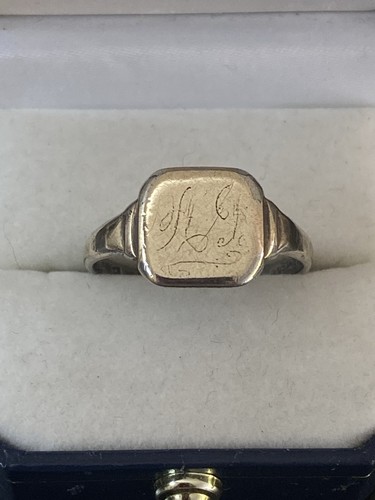 Antique vintage 9ct gold plate - vintage,