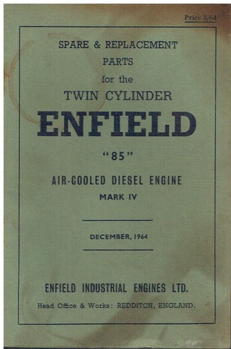 Enfield twin cylinder - 85, mk2