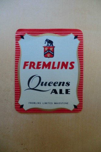 Mint fremlins queens ale - queens,