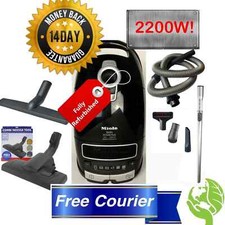 ✅✅Professionally Reconditioned S8310 2200W Black Miele Power Plus Vacuum Cleaner