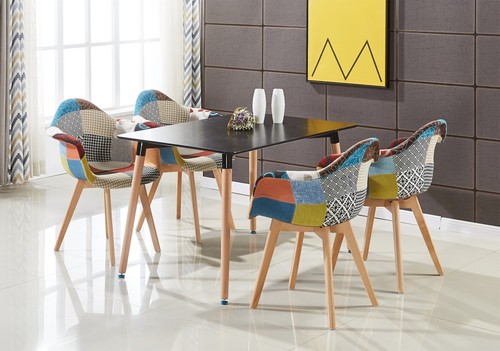 Patchwork halo dining set a - patchwork,