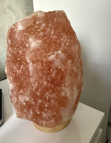 Himalayan pink salt crystal - himalayan,
