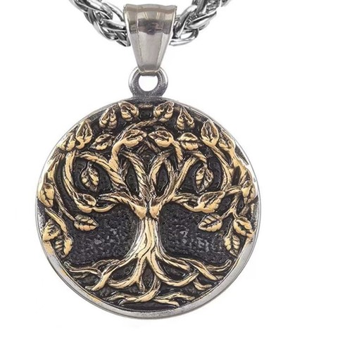 Viking tree life necklace - tree,