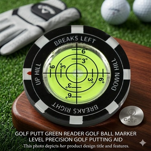 Golf putt green - green, reader