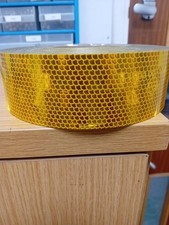 YELLOW REFLECTIVE 25m TAPE