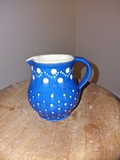 Vintage Blue And White Spotted