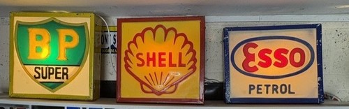 Vintage super shell - super, esso