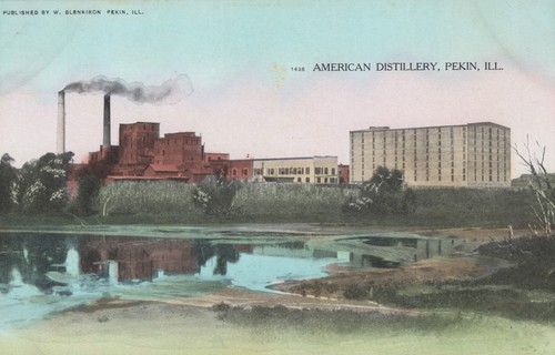 Postcard illinois pekin - illinois,