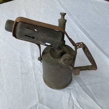 VINTAGE ANTIQUE  BRASS BLOW LAMP TORCH MONITOR No. 26 