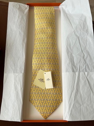 Men hermes yellow - yellow, horsebit