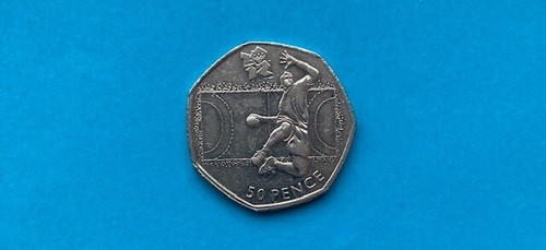 Olympic handball 50p - handball,