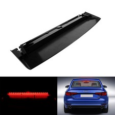 Red LED Rear High Level 3RD Brake Light Black Lens For 2007-15 Audi A4 S4 Saloon