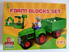 Farm Tractor Building Blocks 2