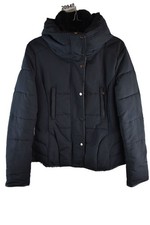 ZARA BASIC Navy Padded Jacket