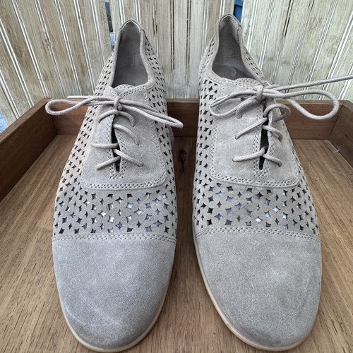 Beige suede oxfords business - beige, /
