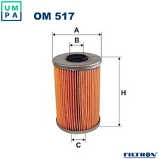 OIL FILTER OM 517 FOR ALPINA