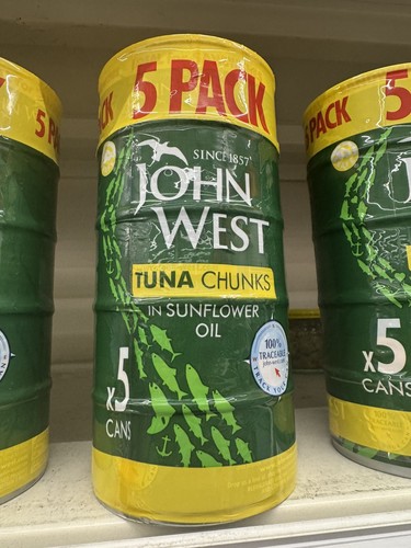 John west tuna sunflower - west, in