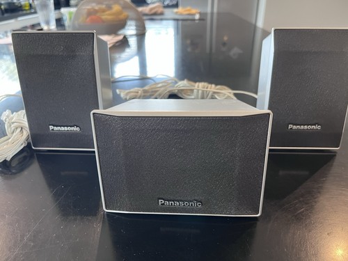 Panasonic mini speakers silver - speakers,