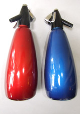 Vintage 2x Retro Red & Blue