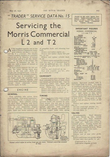 Morris commercial t2 - &,