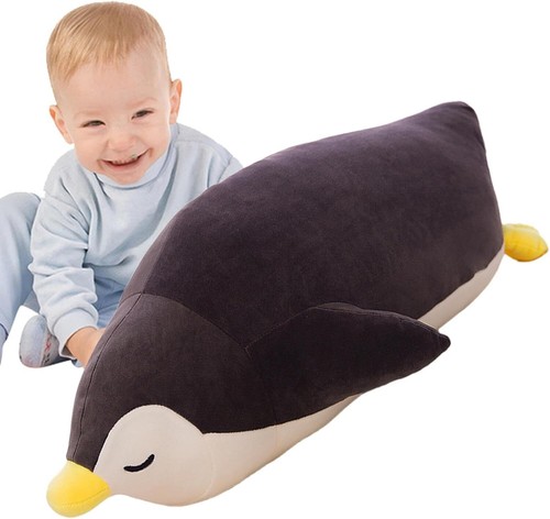 Penguin plush pillow stuffed - plush,