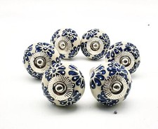 NAVY WHITE CERAMIC Hand