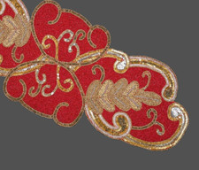 Designer Beaded Table Runner