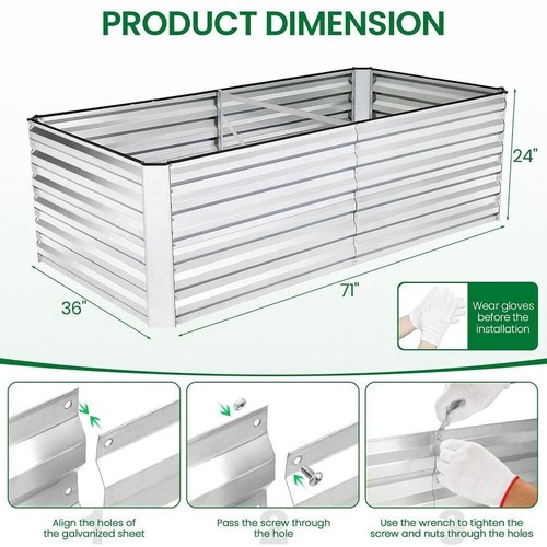 Outdoor raised garden bed - outdoor,