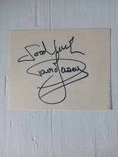 Hand Signed Sir David Jason Autograph Book Page - Only Fools & Horses